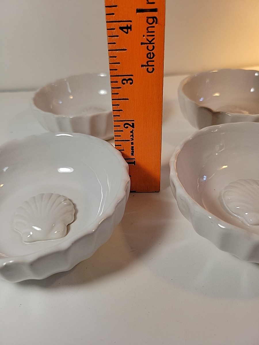  NANTUCKET ホワイトリブボウル 4個セット wedgwood-nantucket-basket-16-