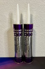 Geocel 2300 Clear Construction Tripolymer Sealant 10.3 oz. Cartridge 2-Tubes 