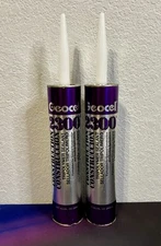 Geocel 2300 Clear Construction Tripolymer Sealant 10.3 oz. Cartridge (2-Tubes)
