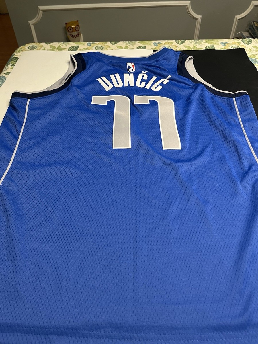 Luka Doncic #77 Dallas Mavericks Nike Swingman City Edition Jersey