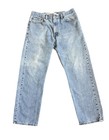 VTG Levi’s 505 Size 30 x 27.5 (tag 34 x 30) Fades Light Wash Y2K Broken In — photo 2