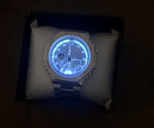 Activa X Invicta Digital Unisex Watch - 45.5mm, Silver Blue