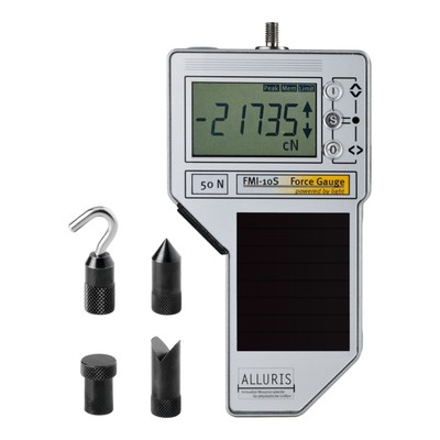 Alluris FMI-S10 Digitales Kraftmessgerät (Solar) Messbereich: 100 N
