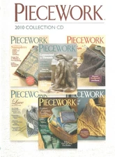 PieceWork 2010 Collection CD by Interweave (2011, CD-ROM)