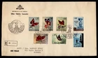 DR WHO 1963 SAN MARINO FDC? BUTTERFLY COMBO L115 TO ITALY LR68439