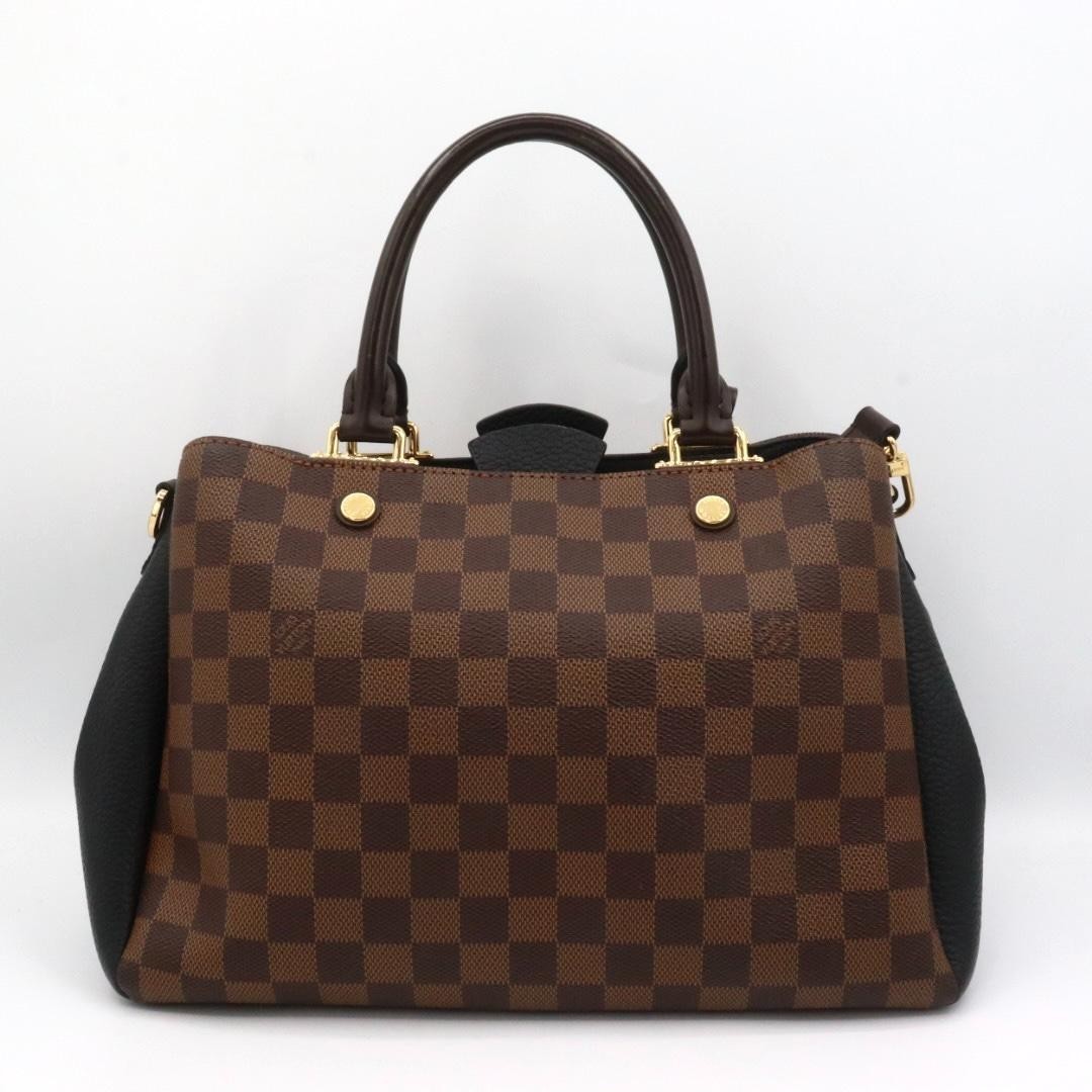 Louis Vuitton Damier Brittany N41673 Handbag Shoulder Bag 2way Brown Authentic image 2