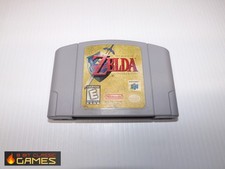 AUTHENTIC! Zelda Ocarina of Time - WORN GAME ONLY - NINTENDO 64 - 61a
