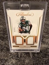2023 Panini Flawless - Legendary Materials Darrelle Revis Dual Patch /15 🔥🔥🔥