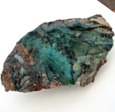 rle Ultra Rare Needles Blue Gem Silica Agate , 0.42 lbs.