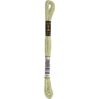 Anchor - Filo per ricamo a sei fili, 8,75 m, colore: blu delft, molto scuro, 12 pezzi