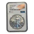 LOUISIANA $1 2020 American Silver Eagle NGC MS70 US State Series 7K Louisiana 1B