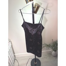 Urban Outfitters minidress Celestial spaghetti strap fairycore wiccan silky SM