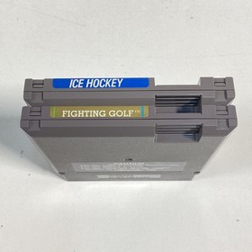 Lee Trevino's Fighting Golf & Ice Hockey - NES (Near CIB)