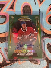 Jesse Ylonen 20/50 Rookie Auto 2021-22 UD Stature Montreal Canadiens (GH1)