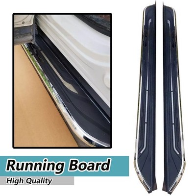 Running Board fits for Ford Edge 2015-2020 Side Steps Nerf Bar Black 2PCS