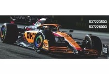 [Used] Mini car 1/18 McLaren F1 Team MCL36 Daniel Ricciardo Singapore GP 2022