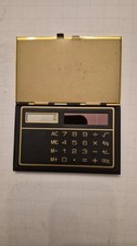 VINTAGE Solar Calculator Credit Card Size Wal...