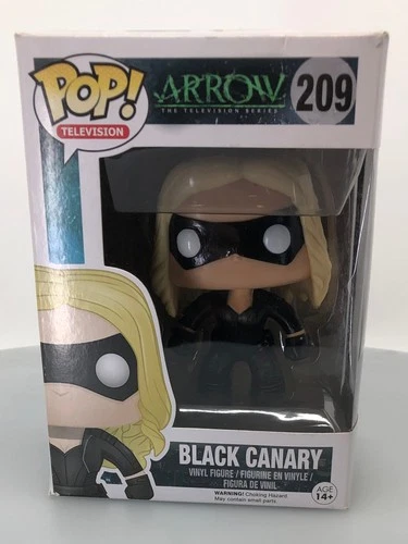 Funko POP! Television DC Arrow Black Canary #209 Vinyl Figure DAMAGED BOX