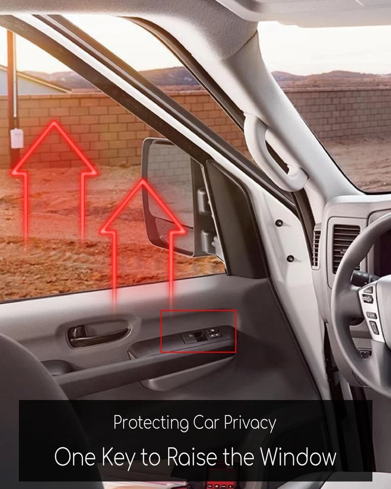 Главный выключатель стеклоподъемника подходит для Nissan NV1500 NV2500 NV3500 2013-2021, передний - Изображение 2 из 4