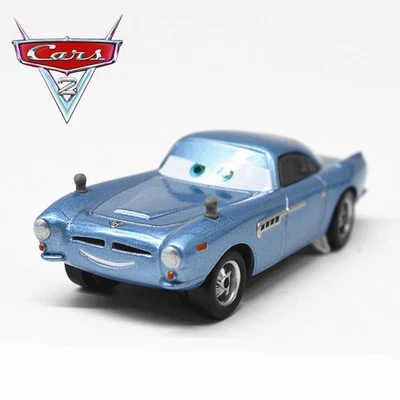 DISNEY PIXAR MODELLAUTO Disney Pixar Car 2 Finn McMissile Diecast Scale Metal Cars Piston Cup Pace Cars~