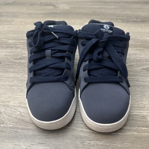 Volcom Herren Skate Inspiriert Arbeit Stein Verbund Zehenschuhe VM30486 Größe 7 Blau - Bild 2 von 6