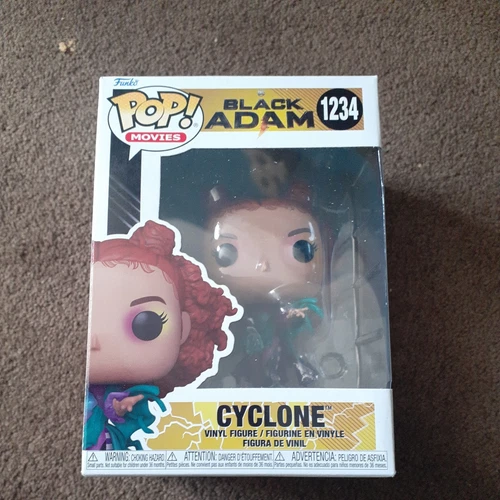 Funko POP! DC Comics Cyclone Black Adam #1234 Vinyl Figure New