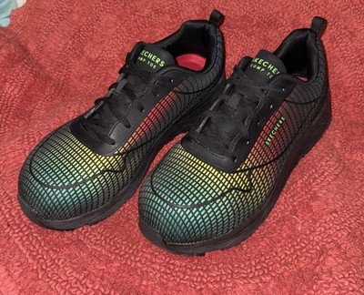 Skechers Women's Composite Toe Max Cush Elite SR Kaiget Sneakers Shoes Size 10 M