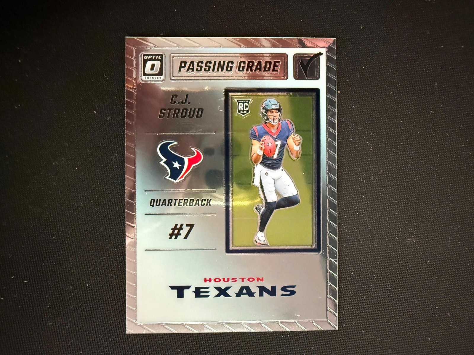 C.J. Stroud 2023 Donruss Optic Passing Grade Rookie RC Houston Texans D52