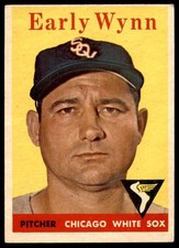1958 Topps #100 Early Wynn Excellent+ White Sox UER               ID:225968