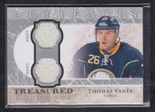 2012-13 Artifacts Treasured Swatches Thomas Vanek Buffalo Sabres #TS-VA