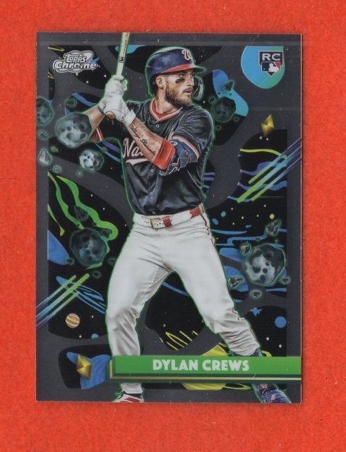 2025 Topps Chrome Cosmic Dylan Crews ROOKIE Card #194     FREE SHIPPING