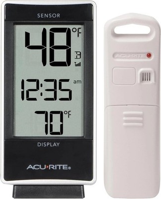 sh8 Multi-Zone Wireless Digital Thermometer LCD Display for Indoor & Outdoor Use