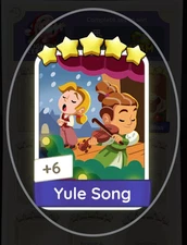 Yule Song ⭐⭐⭐⭐⭐  MONOPOLY Go ⚡️⚡️INSTANT SHIPPING Set:21-5