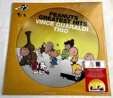 PEANUTS Greatest Hits Vince Guaraldi Trio 75th Anniv Picture Disc PRE-ORDER New