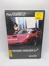 Ridge Racer V 5 - Sony PlayStation 2 PS2 - Tested & Working