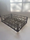 Vintage 1950s Coca Cola Metal Wire Crate Rack Holds 24 Bottles Coke