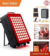 Portable 4-wavelength Red Light Therapy Device - Adjustable Angle User-friendly