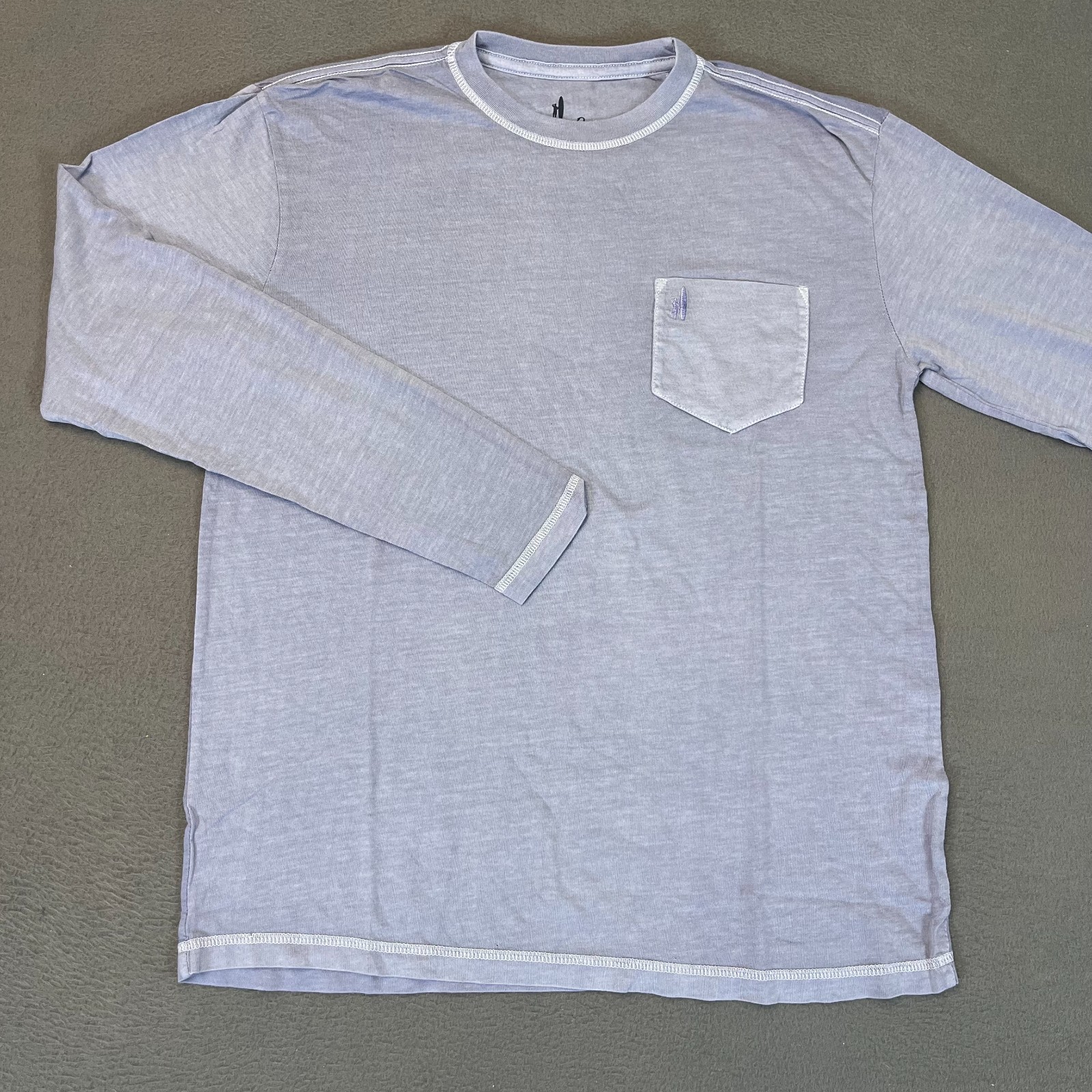 johnnie-O Brennan 2.0 Long Sleeve T-Shirt Navy Men's Med, XL | Cotton Modal Golf