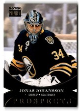 2020-21 Metal Universe Prospects #PP40 Jonas Johansson (ref 206691)