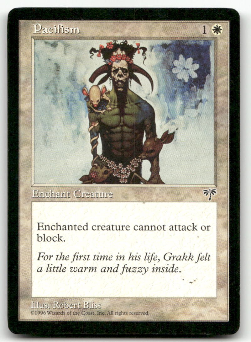 Pacifism (LP) Mirage MIR Magic MTG