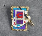 Cultural Atlanta Olympics Pins lot 3 Pins Painting Drawing 1996 Vintage Classic — photo 4