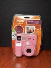 Fujifilm Instax Mini SE Instant Camera In Pink Blister With Instant Film (0156)
