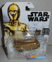 Hot Wheels Character Cars Star Wars C-3PO Neu