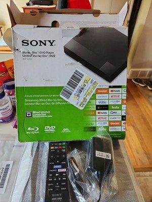 Sony BDP-S1700 Blu-ray Player Black Brand New Never Used.