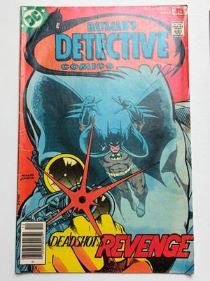 Detective Comics #474 (1977) 3rd app. Deadshot (Floyd Lawton), Debut of Deads...