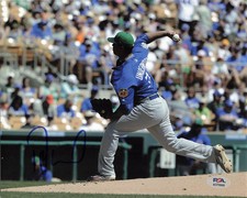 Duane Underwood Chicago Cubs Signed 8x10 Photo PSA