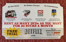 Netflix Movie Ticket Cardboard Advertisement ...