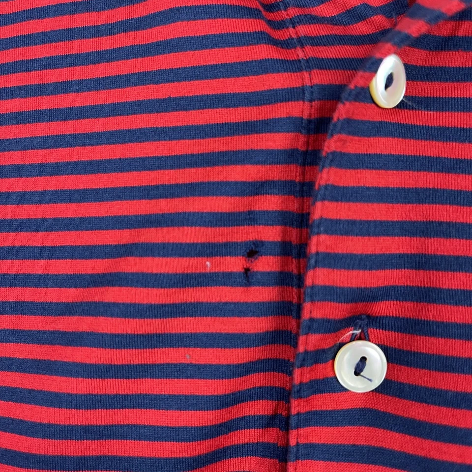 Arizona Wildcats Shirt Mens XL Red Peter Millar NCAA College Striped Polo Golf - Image 4 of 4