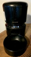 Petlibro 3L Automatic Cat Feeder Black. Slightly used with power cord