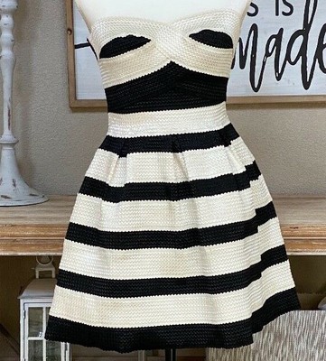 ivory fit and flare dress